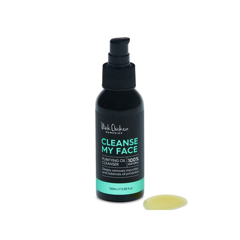Black Chicken Remedies Cleanse My Face Purifying Oil Cleanser, 100ml