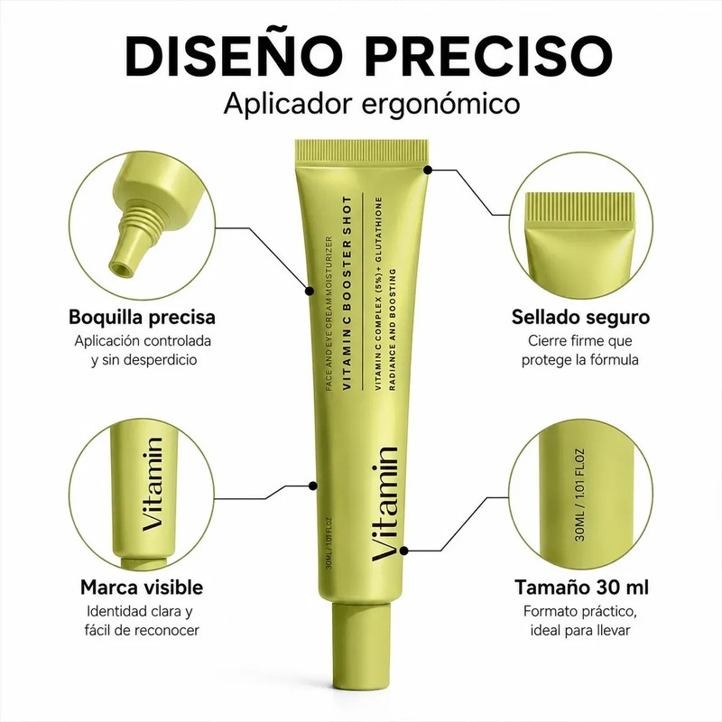 Sérum Vitamina C Booster Antiedad Iluminador 30ml