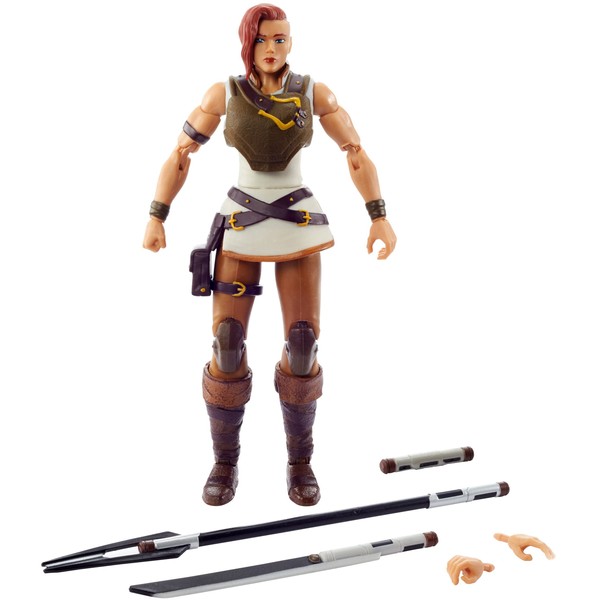 Masters of the Universe Masterverse Collection, Revelation Teela 7-in Motu Battle Figures for Storytelling Play and Display, Gift for Kids Age 6 and Older and Adult Collectors,GYV15