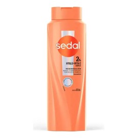 Shampoo Sedal Care+ con Ácido Hialurónico y Vitamina C para Cabello Seco 620 mL