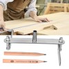 Woodworking Center Finder Marking Gauge Scriber Centering Tool Marker Center(40~100mm)