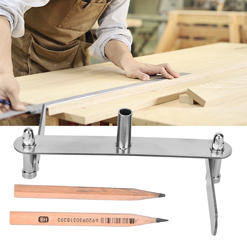 Woodworking Center Finder Marking Gauge Scriber Centering Tool Marker Center(40~100mm)