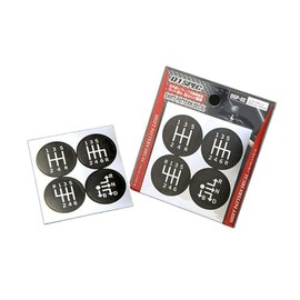 Fortune Shift Pattern Decal Black DSP-02
