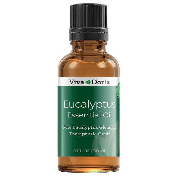 Viva Doria 100% Pure Eucalyptus Globulus Essential Oil, Undiluted, Food