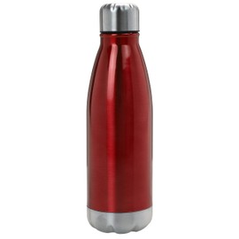 MIK funshopping Vacuum Insulated Water Bottle Thermal Flask Stainless Steel 500 ml (Metallic Red)
