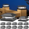 NIORSUN Solar Post Lights Outdoor, Fence Post Solar Lights Cool