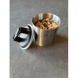 Felio F20410 Stainless Steel Canister, 33.8 fl oz (1,000 cc), Air Reducer, One-Touch Operation, Sealable, Oxidation, No Need to Worry About Color Shedding