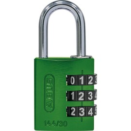 ABUS Green 30mm Large Number Combination Lock