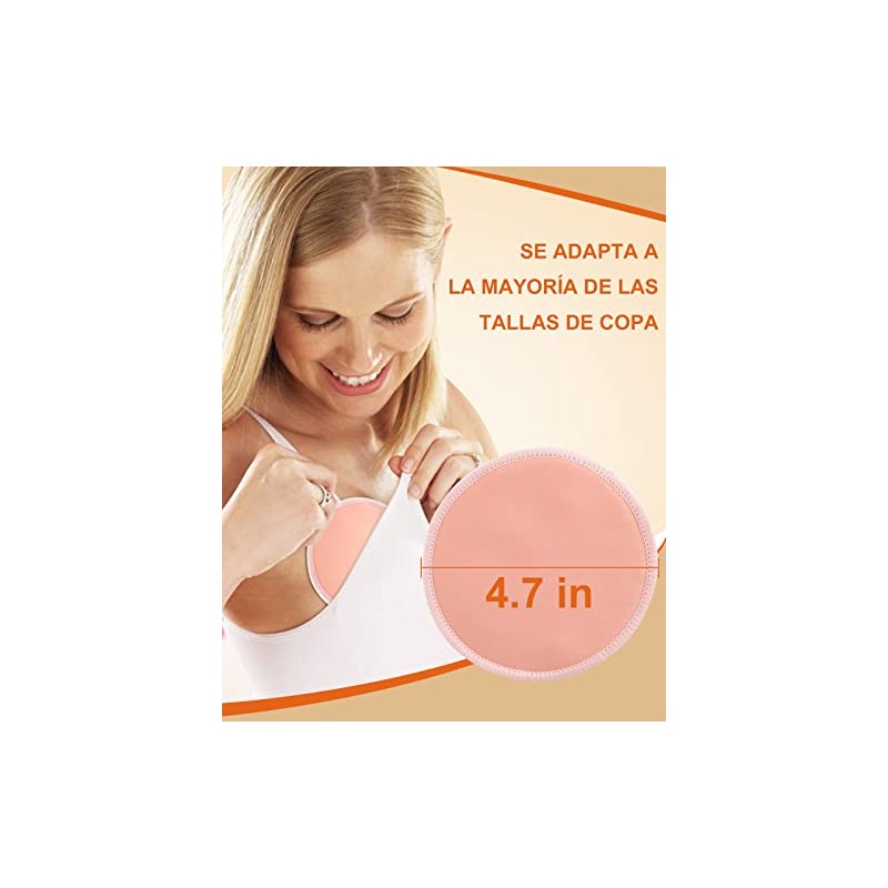 Lictin 12 Piezas Pads Lactancia, Almohadillas de Lactancia Reutilizable