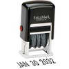 ExtraMark Super Dater Ink Stamp - Self-Inking Rubber Date Stamper