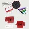 Electrical Plug Lock 5mm Wall Thickness Industrial Power Outlets Plug