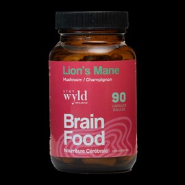 Stay Wyld Organics Lion's Mane Mushroom 90 Capsules