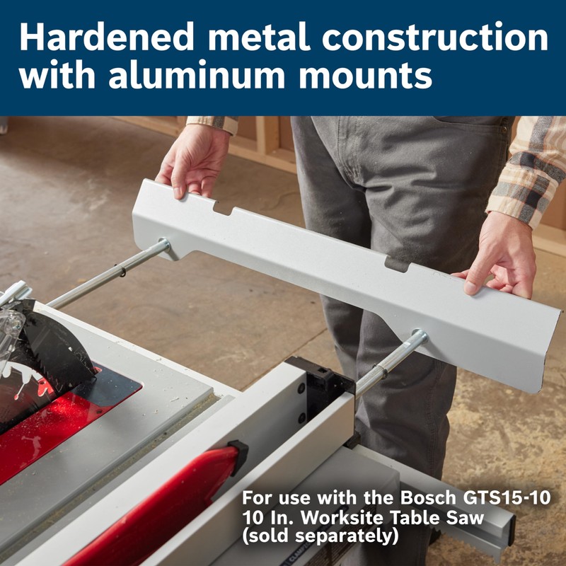 BOSCH TS1015 Table Saw Outfeed Support Assembly