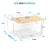 Tangyinus Trash Bag Dispenser Roll Holder - Clear Garbage Bag