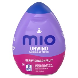 mio Unwind Berry Dragonfruit Liquid Water Enhancer with Magnesium & B Vitamins, 1.62 fl oz Bottle