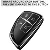 JOYEAR for Chevy Key Fob Cover with Key chain Compatible