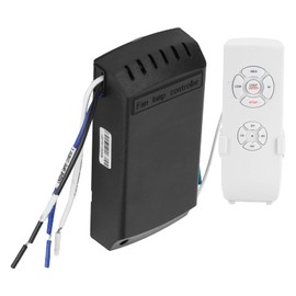 Ceiling Fan Remote Control Kit Receiver and Remote Control 3-in-1 Remote Control with Light Control Fan Control and Speed Remote Control for Home and Office Portable Lighting Accessories