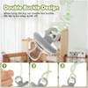 Clip de chupete de silicona, silla alta, accesorios para carriola,