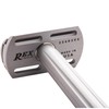Rex Supply Co. Page Three Piece Double Edge Safety Razor
