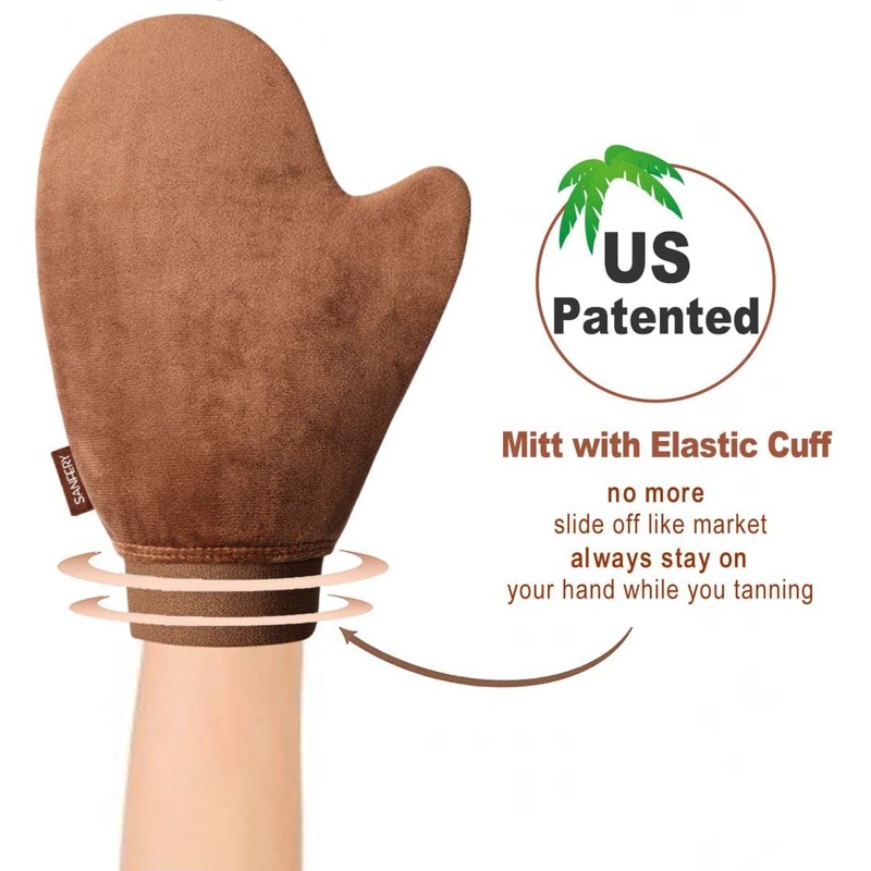 Self Tanner Mitt Applicator - US Patent Self Tanning Mitt