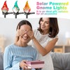 VIHOSE 3 Pack Solar Powered Gnome Garden Pathway Lights Powered