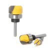 ASNOMY 1/4 Inch Shank Bowl and Tray Router Bit,3Pcs Cove