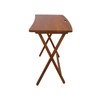 American Trails Arizona Folding Table with Solid American Hardwood -