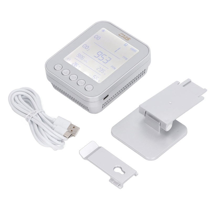 Altitude Pressure Detector 6 in 1 Multifunction USB Charging CO