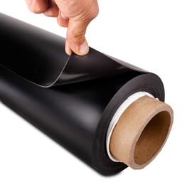 magnets4you Magnetic Film Black Coated Width 615 x 1.6 mm Running Metre