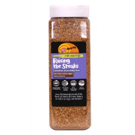 Dizzy Pig Raising the Steaks Montreal-Style Barbecue Seasoning Rub (Quart Shaker)