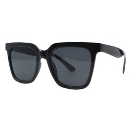 PASTL Unisex Fashion Sunglasses Simple Square Frame Shades UV 400 Black