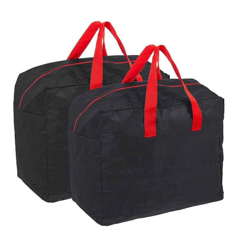 Ram® BLACK 3 Pieces Large Christmas Tree Bag With 2