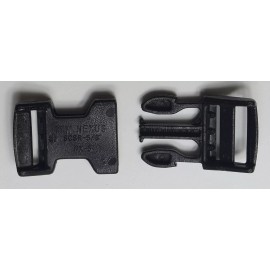 ITW Nexus 10 ITW Nexus Fastex 5/8" Contoured  Black NX-5 Side Release Buckle SCSR-5/8
