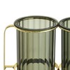 Chopsticks Drying Holder Iron PET Transparent Chopsticks Drying Caddy for