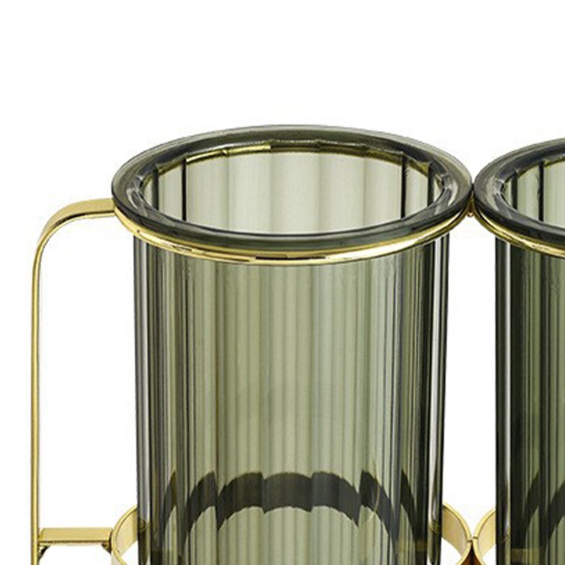 Chopsticks Drying Holder Iron PET Transparent Chopsticks Drying Caddy for