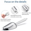 Unbranded 4PCS Mini Scoop, 3 Ounce Kitchen Scoops for Candy/Ice