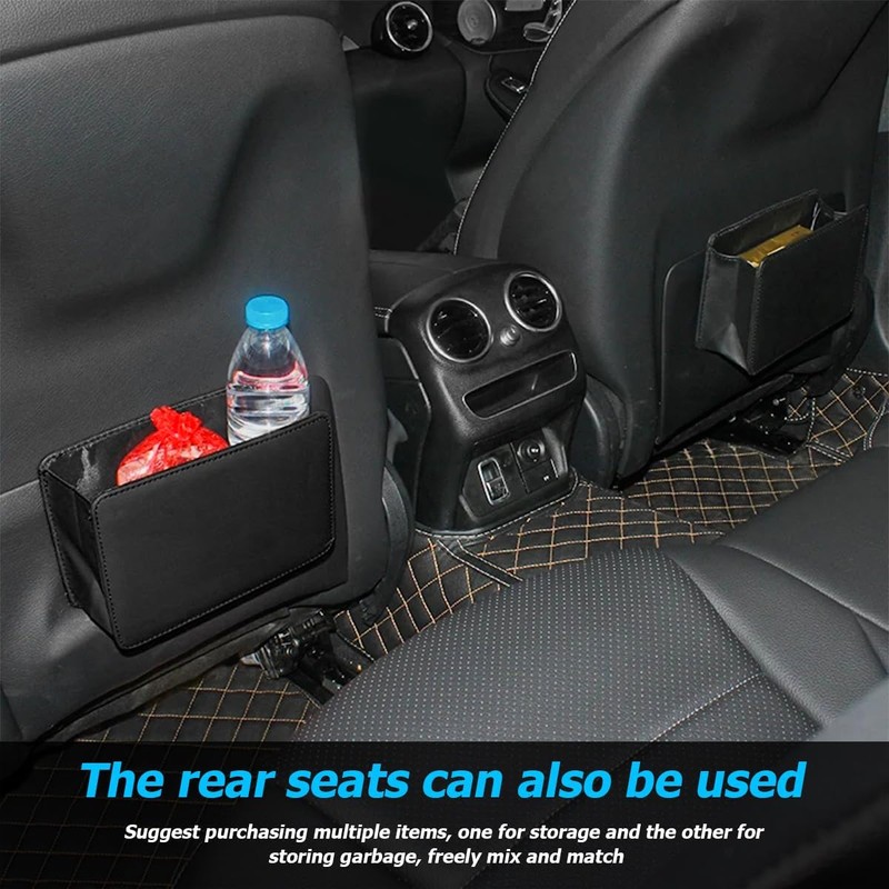 XINLIYA Car Trash Can, Dustbin Trash Bin Garbage Organizer Holder