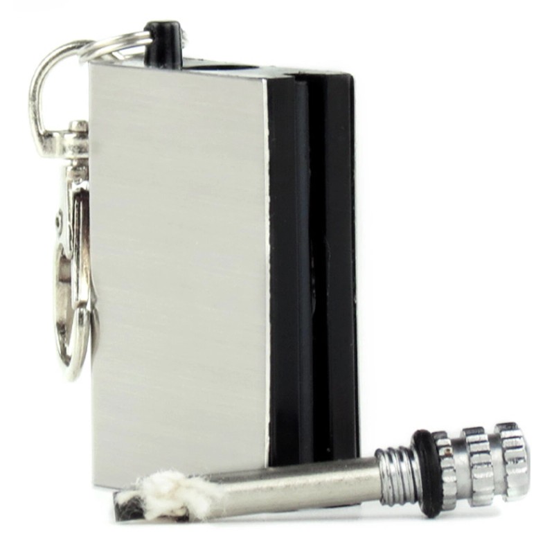 TSY TOOL 100 Pcs Waterproof Permanent Match Lighter Strike To