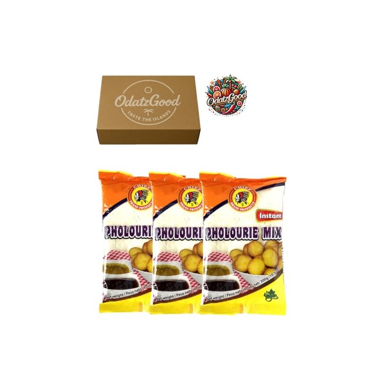 Chief Pholourie Mix 10.5oz (300g) 3-Pack – Product of Trinidad