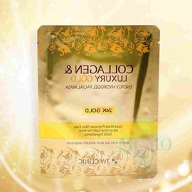Bohome Gold Mask Pack 5 Sheets Daily Mask Skin Mask Pack Moisturizing Pack / 보홈 골드 마스크팩 5매 데일리마스크 피부마스크팩 보습팩