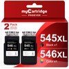 myCatridge PHOEVER 545XL 546XL Compatible with Canon Printer Cartridges 545