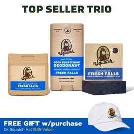 Soap, Deo, Body Wash + FREE Gift!:_Soap, Deo, Body Wash + GWP Dr. Squatch Hat