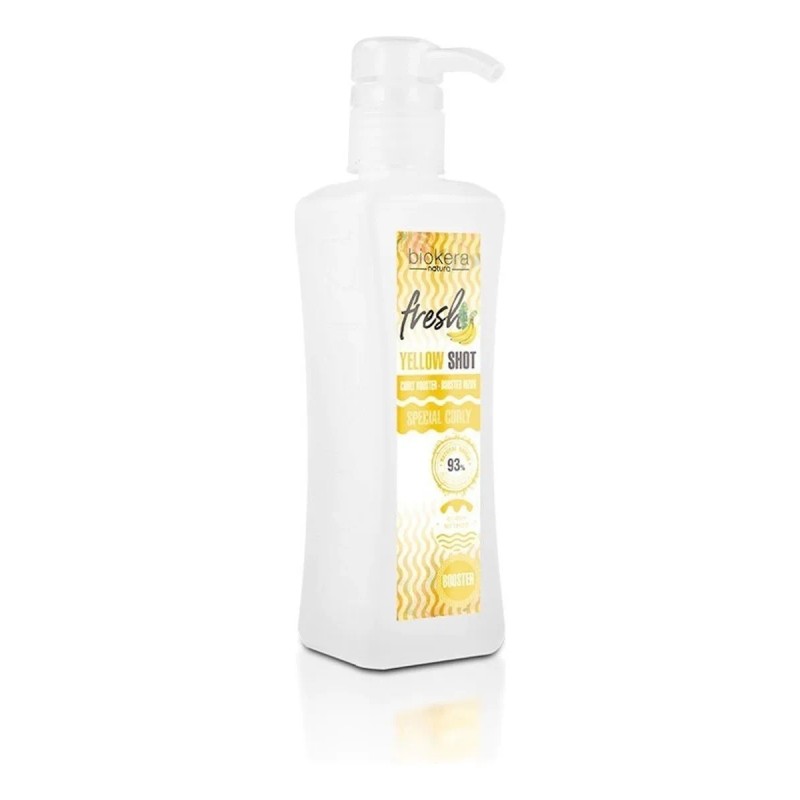 Biokera Yellow Shot Curly Cream + Curly Booster