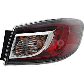 jpautowholesale For 2010-2013 Mazda 3 Sedan Tail Light Passenger Side