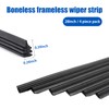 jeseny 4 Pieces Car Wiper Blade Replacement Strip, 28In Silicone