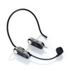 Lightweight Portable Wireless Headset Microphone UHF Mic with Receiver Box