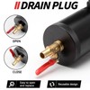 WENJTP Universal 150ml Car Oil Catch Can Kit Reservoir Tank,