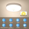 Combuh LED Ceiling Light with Motion Sensor Indoor Round Ceiling