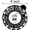 50 Pcs 4 Inch Alcohol Protection Drink Cup Cover Protective