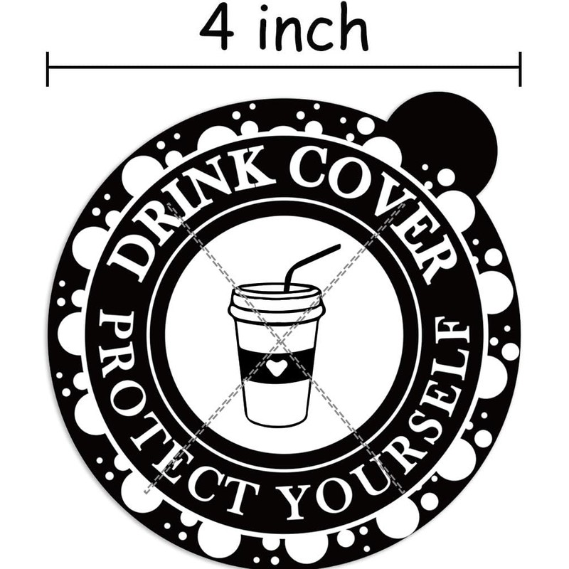 50 Pcs 4 Inch Alcohol Protection Drink Cup Cover Protective